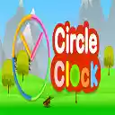 EG CIRCLE CLOCK  screen for extension Chrome web store in OffiDocs Chromium