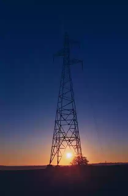 Free download Electricity Sunset Eletrika -  free photo or picture to be edited with GIMP online image editor