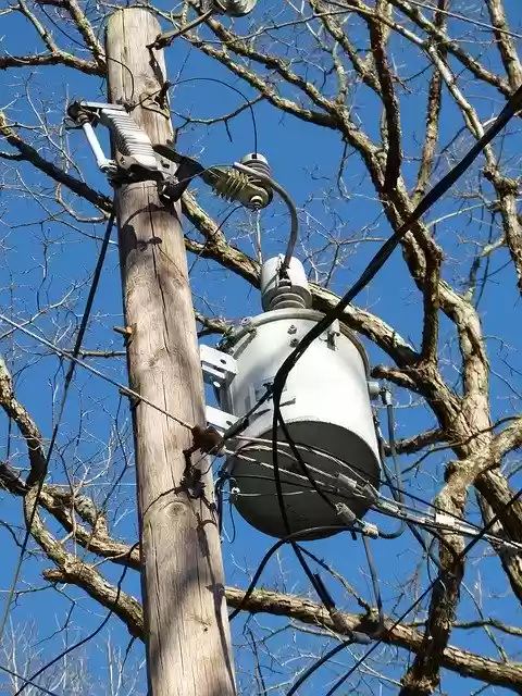 Free download Electricity Telephone Pole Line -  free photo or picture to be edited with GIMP online image editor