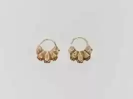 Free download Electrum earring with lobes and rosettes free photo or picture to be edited with GIMP online image editor