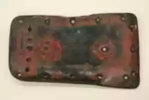 Free download Element from a lacquered leather cuirass free photo or picture to be edited with GIMP online image editor