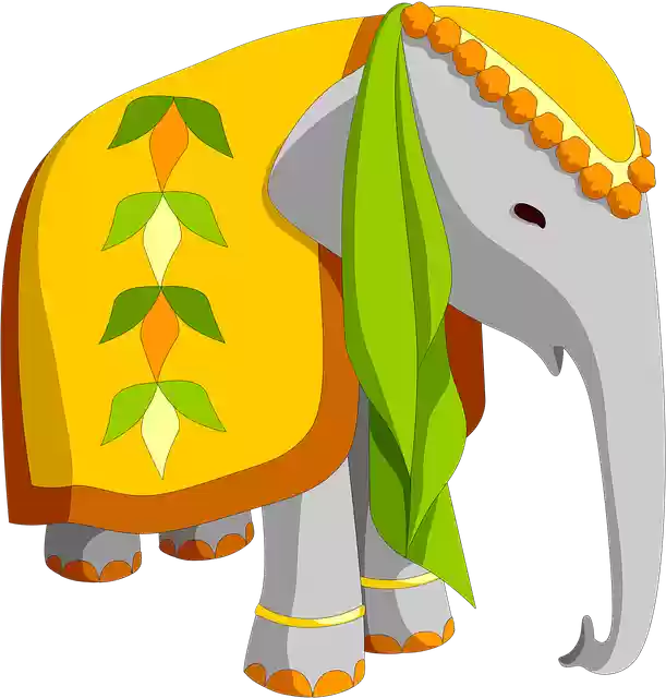 Free download Elephant Indian Gala -  free illustration to be edited with GIMP free online image editor