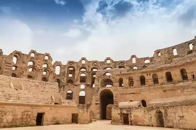 Free download el jem el djem tunisia architecture free picture to be edited with GIMP free online image editor