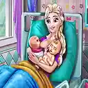 Elsa Mommy Twins Birth  screen for extension Chrome web store in OffiDocs Chromium