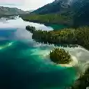 Emerald Lake Amidst the Green Forest  screen for extension Chrome web store in OffiDocs Chromium