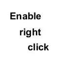Enable Right Click  screen for extension Chrome web store in OffiDocs Chromium