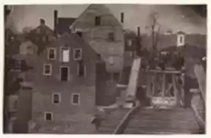 Free download End of the Bridge after Burnsides Attack, Fredericksburg, Virginia free photo or picture to be edited with GIMP online image editor