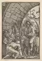 Free download Entry into Jerusalem, from The Fall and Salvation of Mankind Through the Life and Passion of Christ free photo or picture to be edited with GIMP online image editor