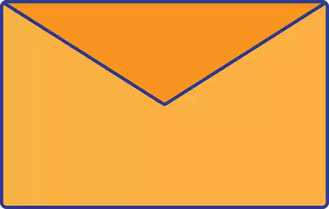 Free download Envelope Orange Mail - Free vector graphic on Pixabay free illustration to be edited with GIMP free online image editor