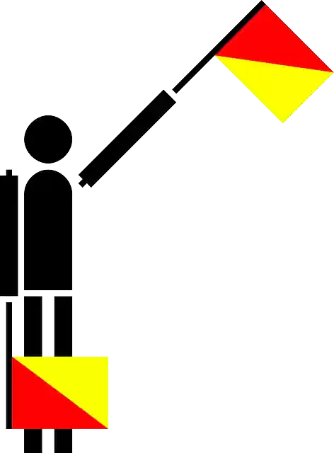 Free download E Or 5 Flag Semaphore - Free vector graphic on Pixabay free illustration to be edited with GIMP free online image editor