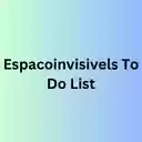 Espacoinvisivels To Do List  screen for extension Chrome web store in OffiDocs Chromium