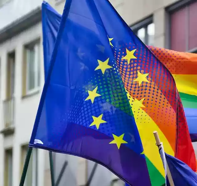 Free download Europe Flag Rainbow Gay -  free photo or picture to be edited with GIMP online image editor