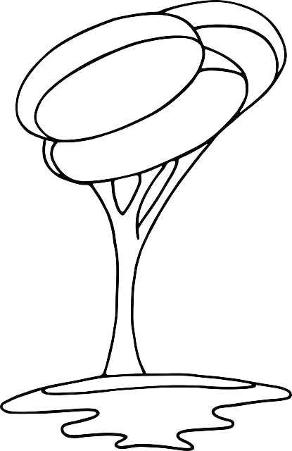 Free download Evergreen Modern Tree - Free vector graphic on Pixabay free illustration to be edited with GIMP free online image editor