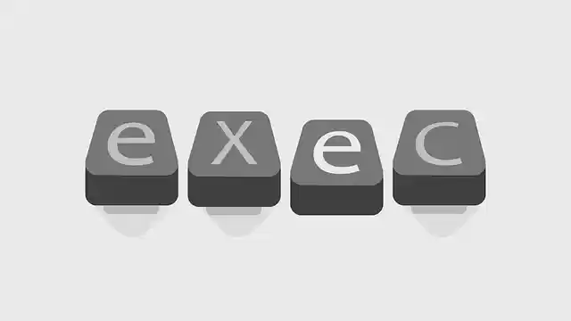 Free download Exec Execute Keyboard - Free vector graphic on Pixabay free illustration to be edited with GIMP free online image editor