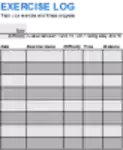 دانلود رایگان Exercise Logs مایکروسافت ورد، اکسل یا پاورپوینت قالب رایگان برای ویرایش با LibreOffice آنلاین یا OpenOffice Desktop آنلاین