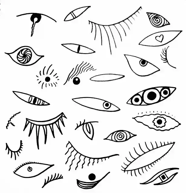Free download Eyes Figure Sketch -  free illustration to be edited with GIMP free online image editor