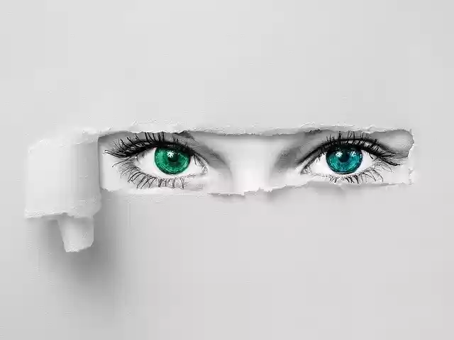 Free download Eyes Paper Hole -  free photo or picture to be edited with GIMP online image editor