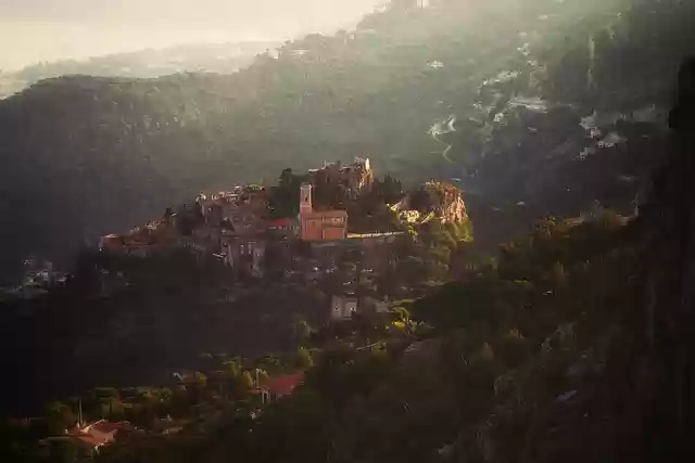 Free download eze village building architecture free picture to be edited with GIMP free online image editor