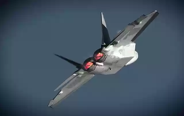 دانلود رایگان F-22 Afterburner Fighter - عکس یا تصویر رایگان قابل ویرایش با ویرایشگر تصویر آنلاین GIMP