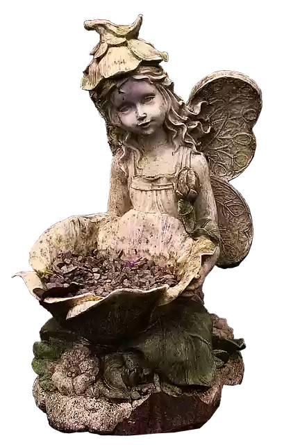Free download fairy elf wing wheelbarrow vintage free picture to be edited with GIMP free online image editor
