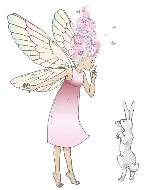 Libreng download Fairy Rabbit Bunny libreng ilustrasyon na ie-edit gamit ang GIMP online na image editor