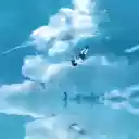 Falling Through the Clouds  screen for extension Chrome web store in OffiDocs Chromium