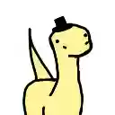 Fancy Yellow Dino  screen for extension Chrome web store in OffiDocs Chromium