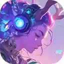 fantasy dj illustration  screen for extension Chrome web store in OffiDocs Chromium