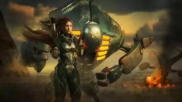 Free download fantasy female science fiction 3d free picture to be edited with GIMP free online image editor