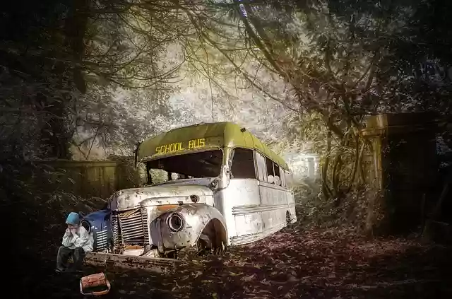 Free download Fantasy Lonely Abandoned free photo template to be edited with GIMP online image editor