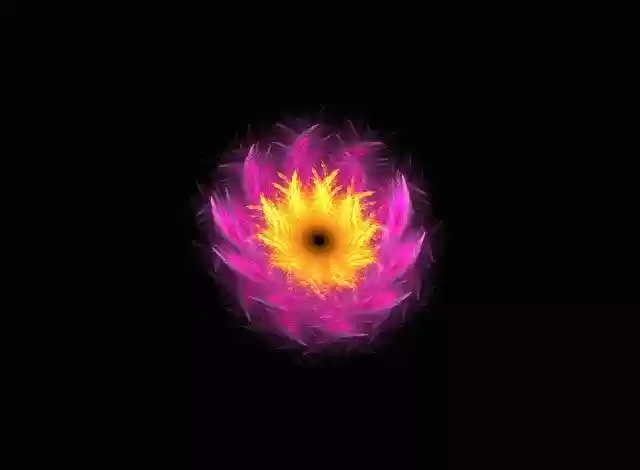 Free download Fantasy The Idea Of Flower Purple -  free illustration to be edited with GIMP free online image editor