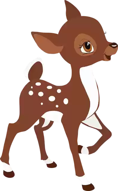 Free download Fawn Animal Mammal - Free vector graphic on Pixabay free illustration to be edited with GIMP free online image editor