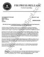 Free download FBI press release free photo or picture to be edited with GIMP online image editor