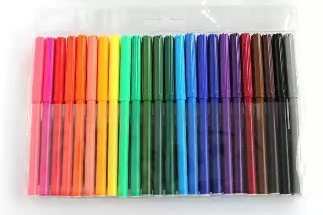 Free download Felt Tip Pens Packaging Multi -  free photo or picture to be edited with GIMP online image editor