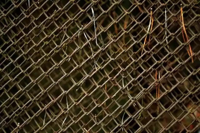 Free download Fence Netting Iron -  free photo or picture to be edited with GIMP online image editor