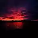 Fiery Sunset by the Lake  screen for extension Chrome web store in OffiDocs Chromium