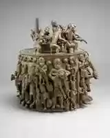 Free download Figure: Oba with Sacrificial Animals from the Ezomos Altar of the Hand free photo or picture to be edited with GIMP online image editor