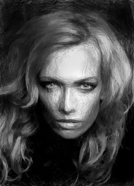 Free download Figure Pencil Drawing Design -  free illustration to be edited with GIMP free online image editor