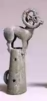 Free download Finial with Wild Ram free photo or picture to be edited with GIMP online image editor