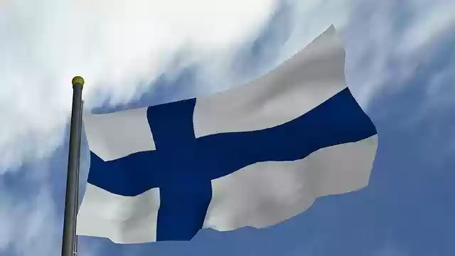 Free download Finland Flag Country -  free illustration to be edited with GIMP free online image editor