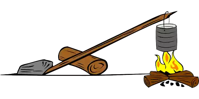 Free download Fire Cooking Crane - Free vector graphic on Pixabay free illustration to be edited with GIMP free online image editor