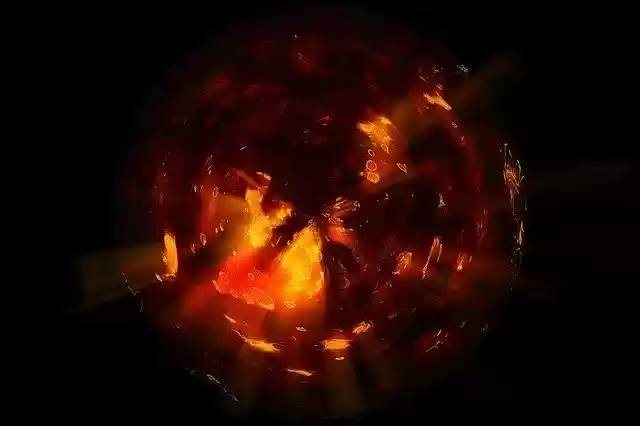 Free download Fire Fireball Force Of Nature -  free illustration to be edited with GIMP free online image editor