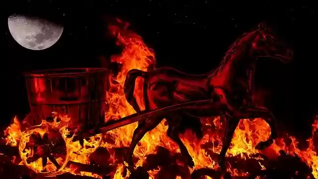 Free download Fire Horse Embers -  free illustration to be edited with GIMP free online image editor