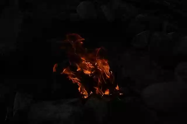 Free download Fire Night Summer -  free free photo or picture to be edited with GIMP online image editor