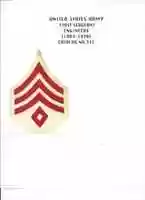 Free download First Sergeant Chevrons, Catalog No.311 free photo or picture to be edited with GIMP online image editor