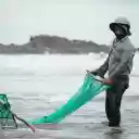 Fishermen and green nets  screen for extension Chrome web store in OffiDocs Chromium