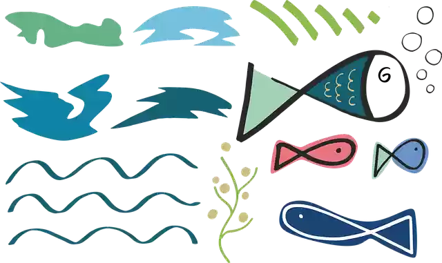 Free download Fish Sea Shapes - Free vector graphic on Pixabay free illustration to be edited with GIMP free online image editor