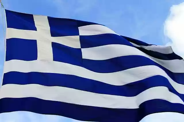 Muat turun percuma Flag Greece Blue - foto atau gambar percuma untuk diedit dengan editor imej dalam talian GIMP
