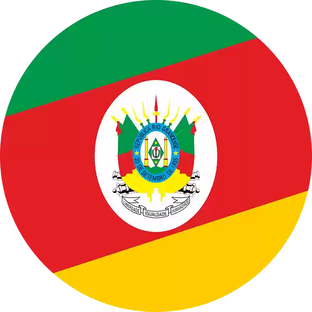 Free download Flag Round Of The Rio Grande Do -  free illustration to be edited with GIMP free online image editor