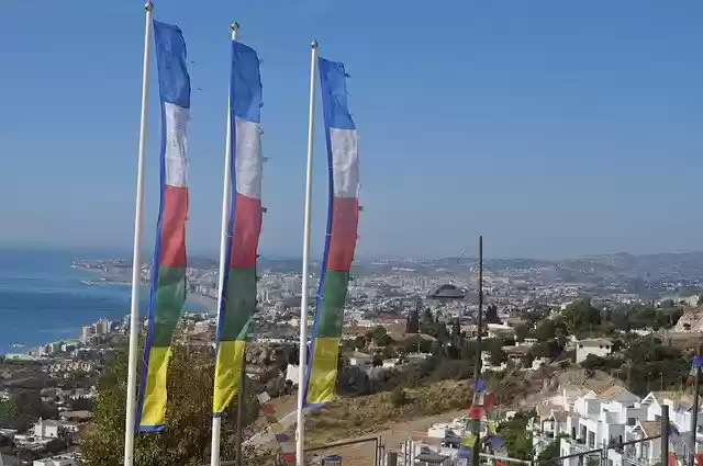 Free download Flags Buddha Buddhism -  free photo or picture to be edited with GIMP online image editor